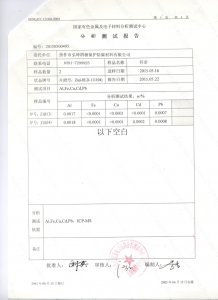 分析测试报告1